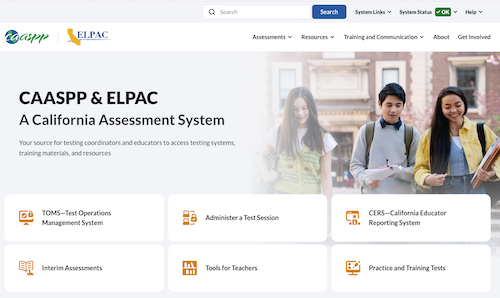 CAASPP and ELPAC website redesign launches!