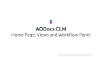 AODocs CLM (Part 2) - Navigate easily from the Home Page and Workflow Panel