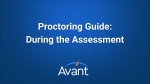 Proctoring Guide - During the Assessment