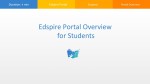 Edspire Portal Overview for Students