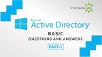 Active Directory interview Questions and Answers Part 1 | Microsoft | AD|