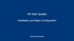 AD Self Update Installation and basic configuration