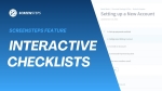 ScreenSteps Feature: Interactive Checklists