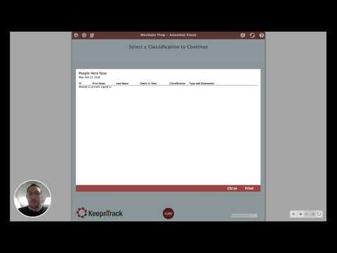 KeepNTrack - Visitor Check In