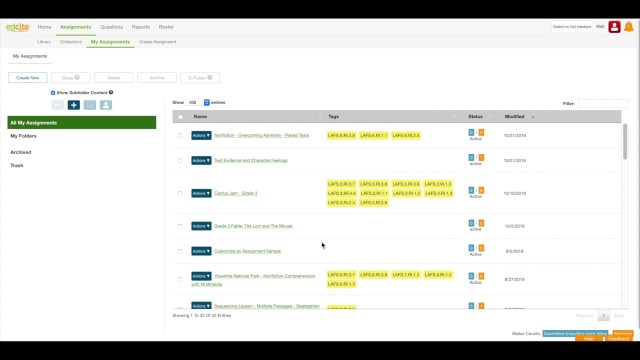 Edcite: Assigning Directly to Google Classroom