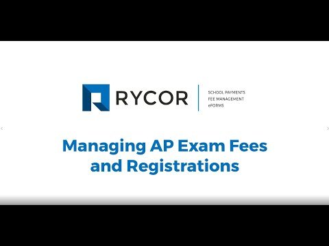 Introducing AP Exam Registration and Payment With RYCOR