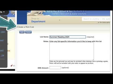Titlewave Tips &amp; Tricks | Build and Share a List