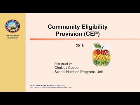 Community Eligibility Provision (CEP)