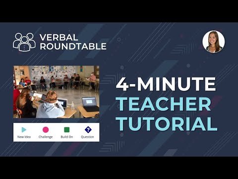 Verbal RoundTable Parlay Tutorial: For Teachers!
