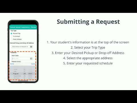 Edulog Parent Portal - How to Use Transportation Change Requests