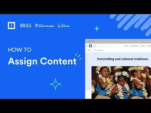 How to Assign Content in Newsela