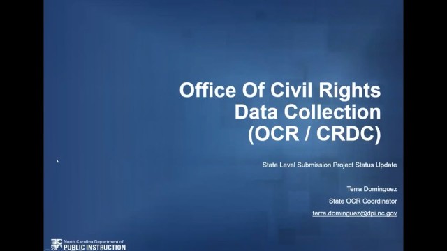 Civil Rights Data Collection CRDC Overview 20211105 1404 2