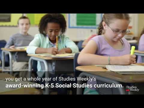 Social Studies Curriculum for Only a Quarter per Day