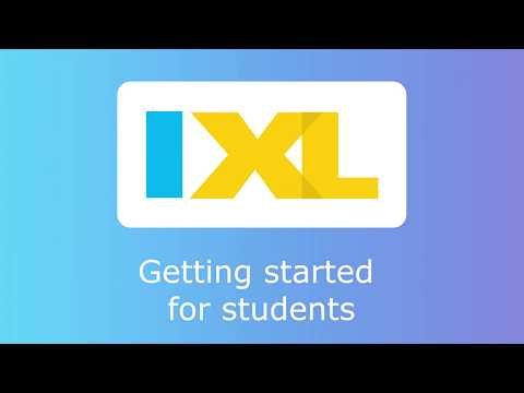 Getting started on IXL (for students)