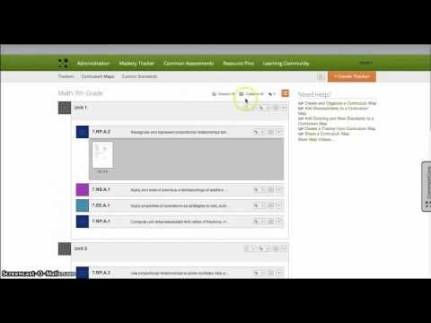 MasteryConnect Overview with Curriculum Maps