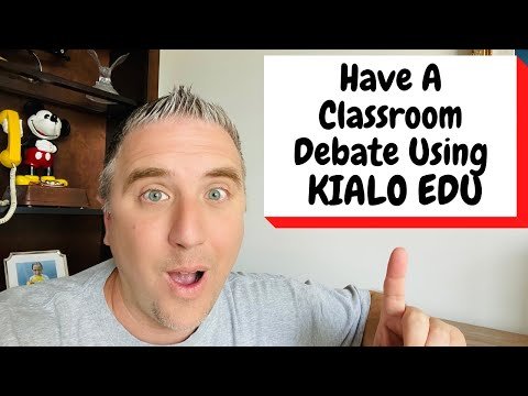 Have A Classroom Debate With Students in Class &amp; Online Using Kialo Edu