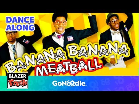 Banana Banana Meatball Song | Songs For Kids | Dance Along | GoNoodle