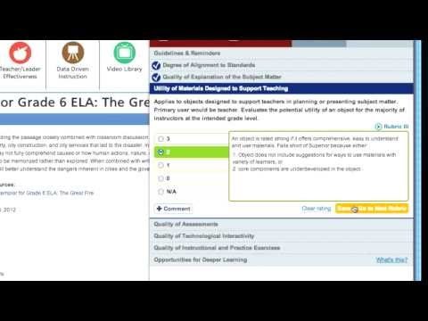 How to Align &amp; Evaluate a Resource on OER Commons