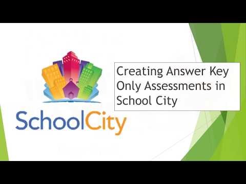 School City Creating Assessments