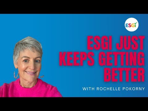 ESGI Just Keeps Getting Better!