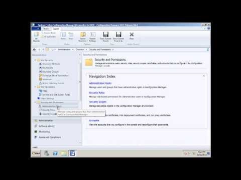 SCCM 2012, First Look for Administrators