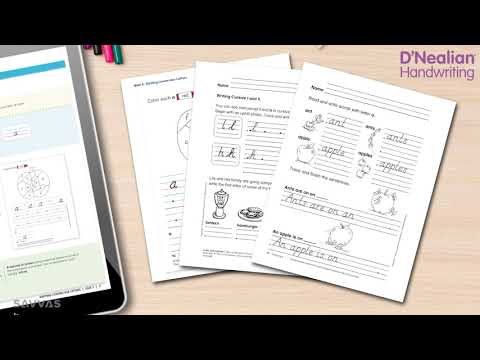 D'Nealian® Handwriting Curriculum for Grades K-5