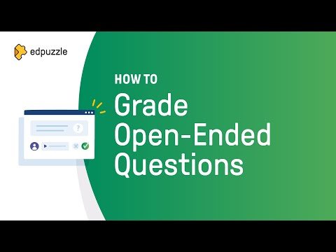 How to Grade Open-Ended Questions | Edpuzzle Tutorial