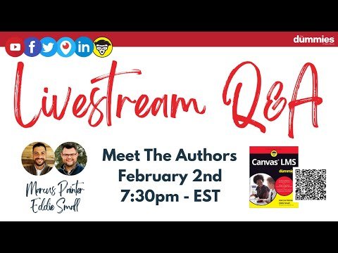 Meet The Authors: "Canvas LMS For Dummies" Q&amp;A