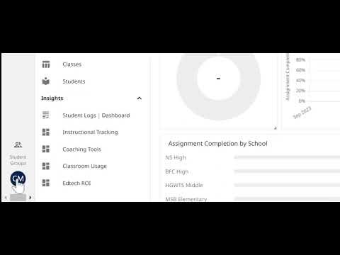 Schoolytics: How to toggle between teacher and admin views