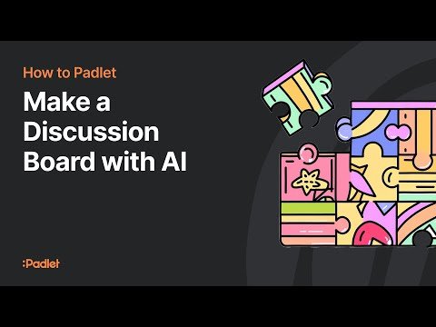 How to create an AI-guided discussion board