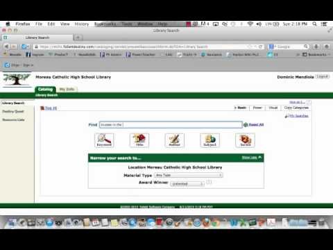 Follett Destiny Tutorial (faculty/staff)